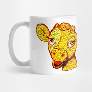 cow face baby Mug